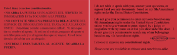 red card