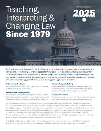 Front cover of the 2025 Annual Report